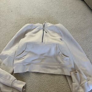 Lululemon Athletica Beige Scuba Hoodie
